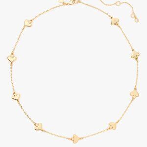NEW Kate Spade Spot the Spade Scatter Gold Necklace - NWT